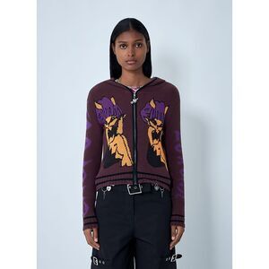 Chopova Lowena Women Tammie Jo Zip-Up Cardigan